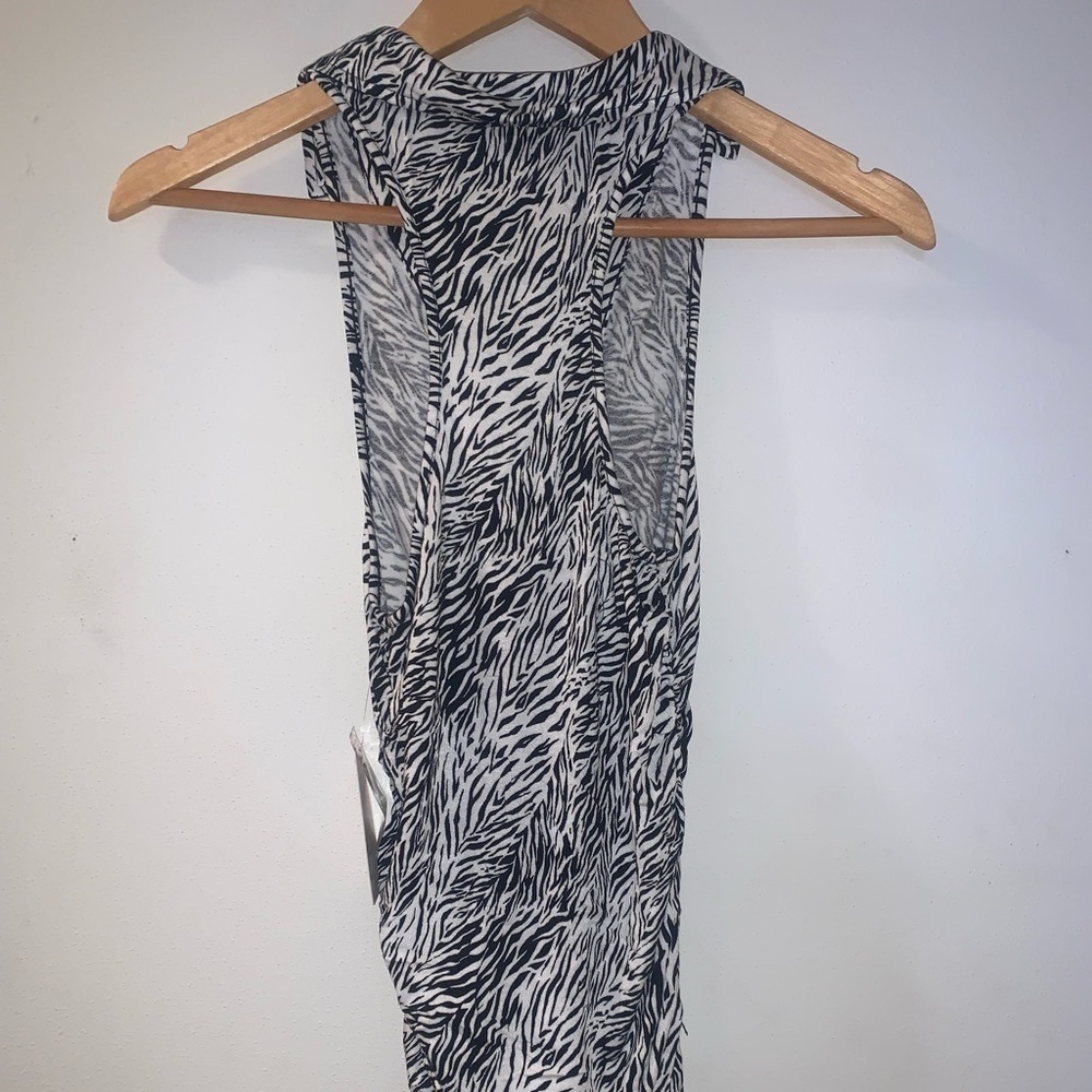 NWT FREE PEOPLE Coco white and black tank - Picture 8 of 10